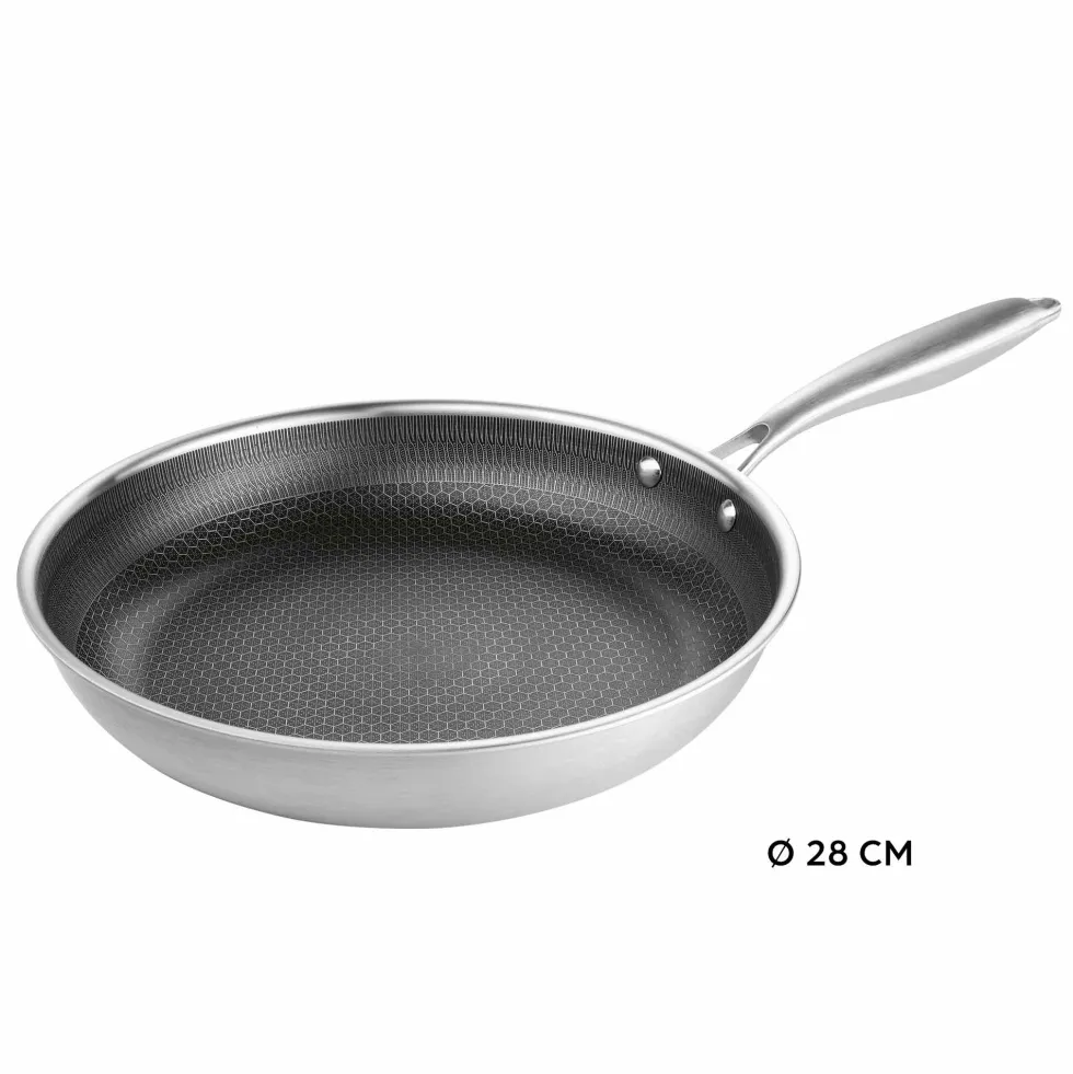 Poêles inox
