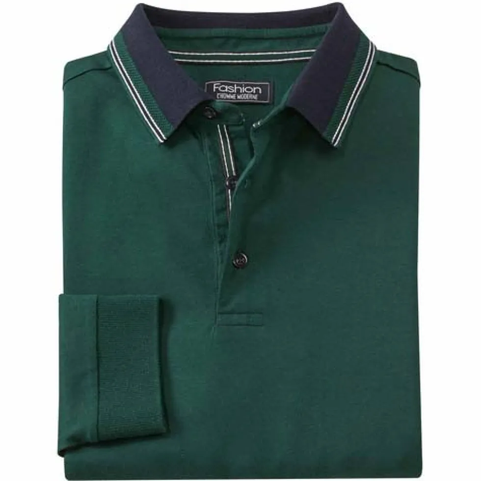 Polo coton & modal