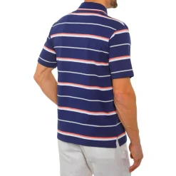 Polo coton rayé