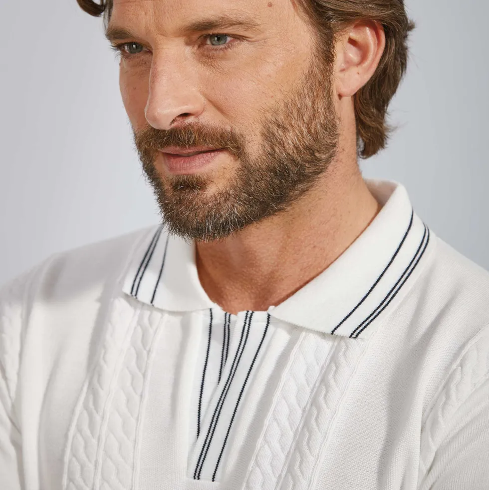 Polo maille estivale - les 2