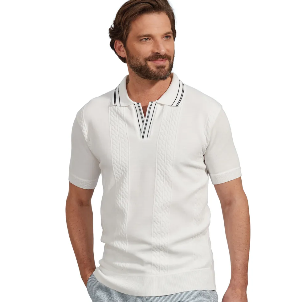 Polo maille estivale - les 2