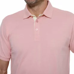 Polo maille piquée