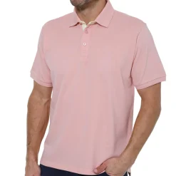Polo maille piquée
