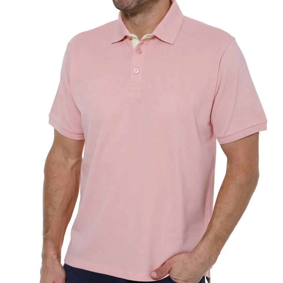 Polo maille piquée