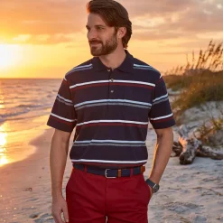 Polo rayé Davenport