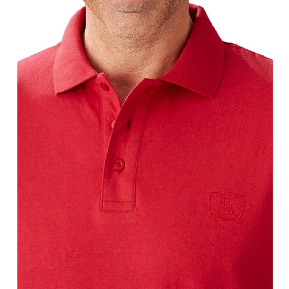 Polos jersey de coton - les 5