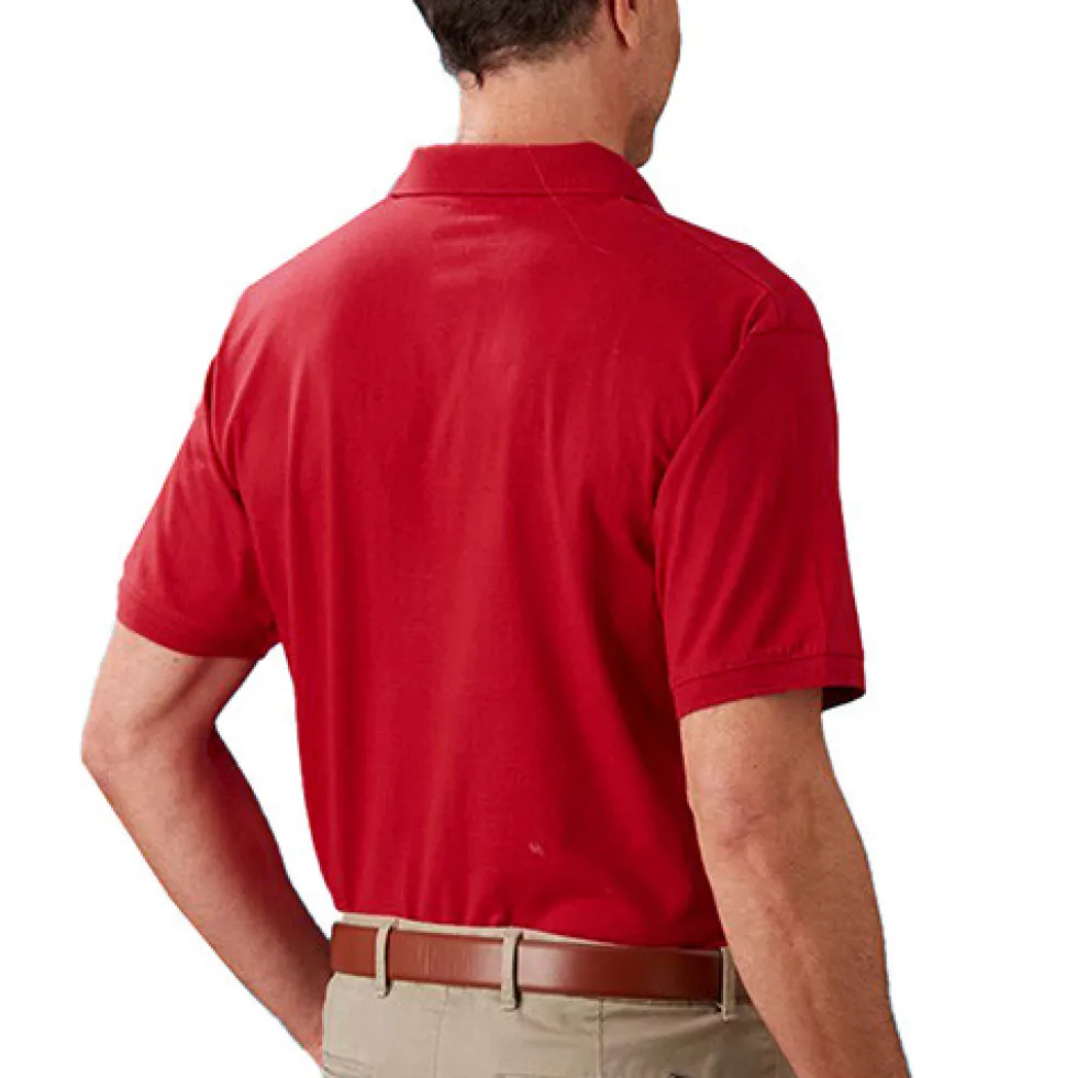 Polos jersey de coton - les 5