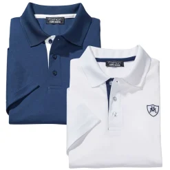 Polos microfibre - les 2