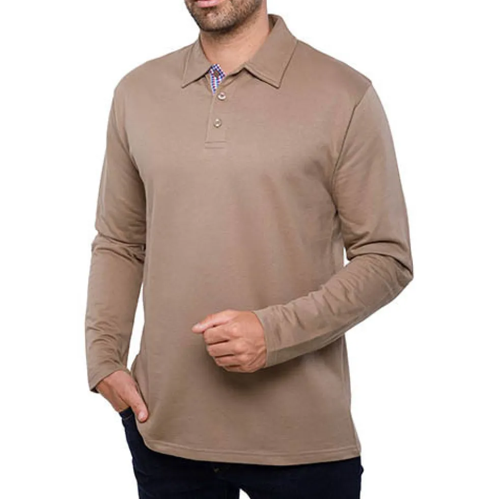 Polos thermiques sport-chic - les 3 (de même taille)