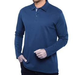 Polos thermiques sport-chic - les 3 (de même taille)