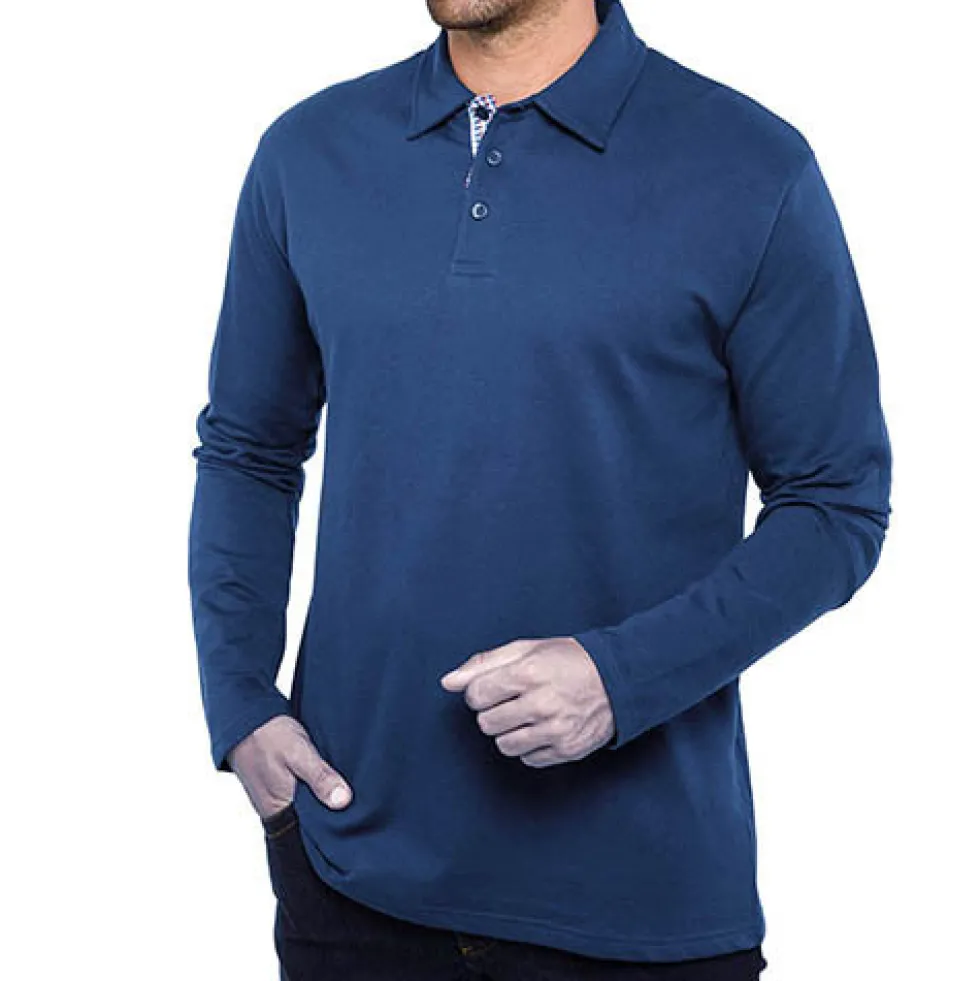 Polos thermiques sport-chic - les 3 (de même taille)