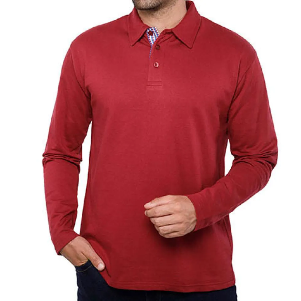 Polos thermiques sport-chic - les 3 (de même taille)