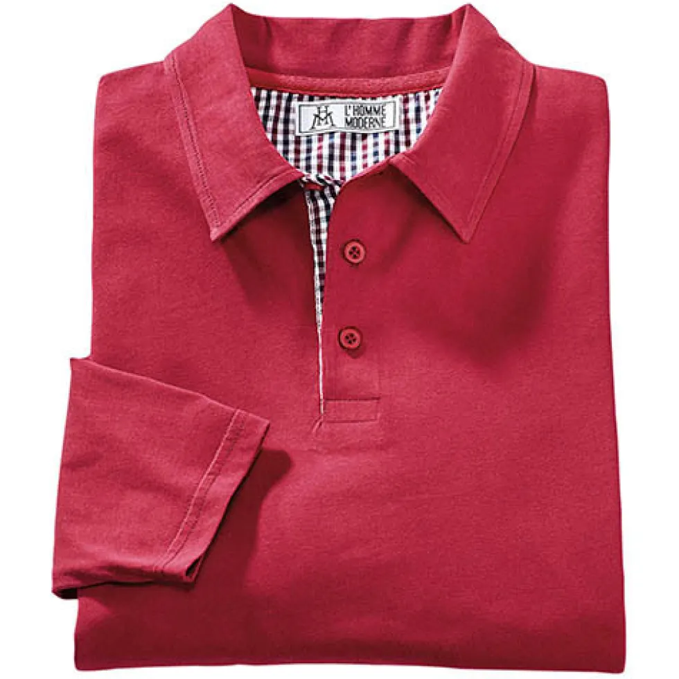 Polo thermique sport-chic