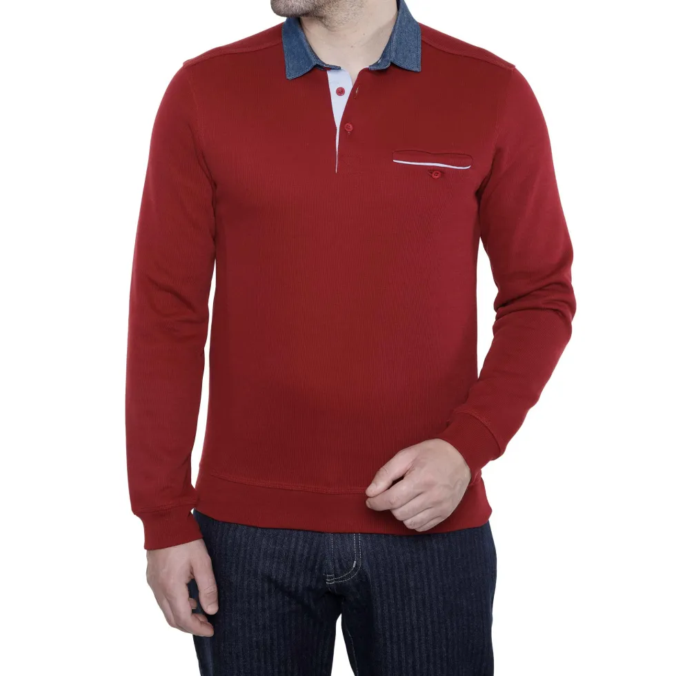 Polo thermique sport-chic