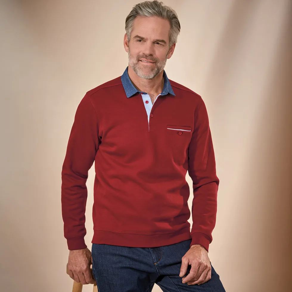 Polo thermique sport-chic
