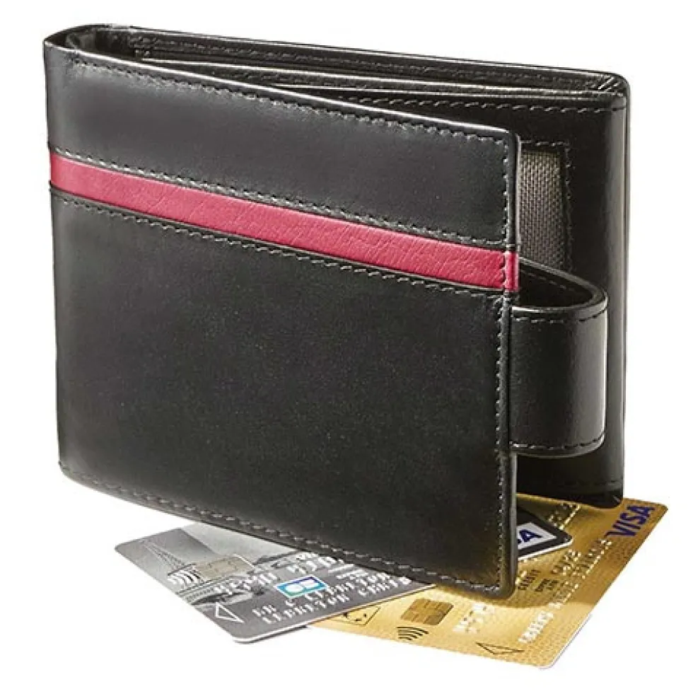 Portefeuille cuir anti-RFID