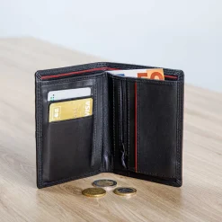 Portefeuille cuir sécurité RFID