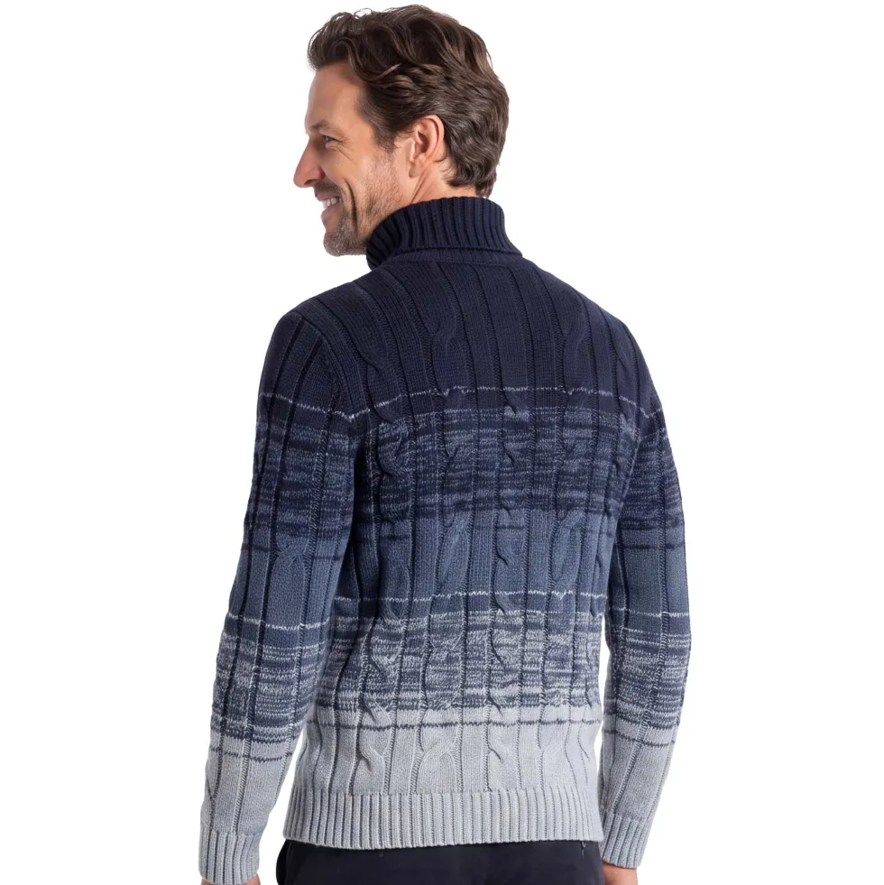 Pull bleu Bellagio