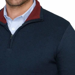 Pull col zippé - Les 3