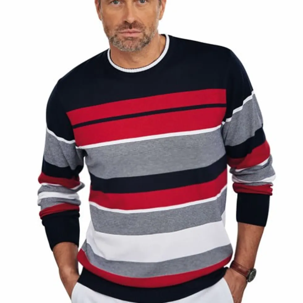 Pull coton yachting