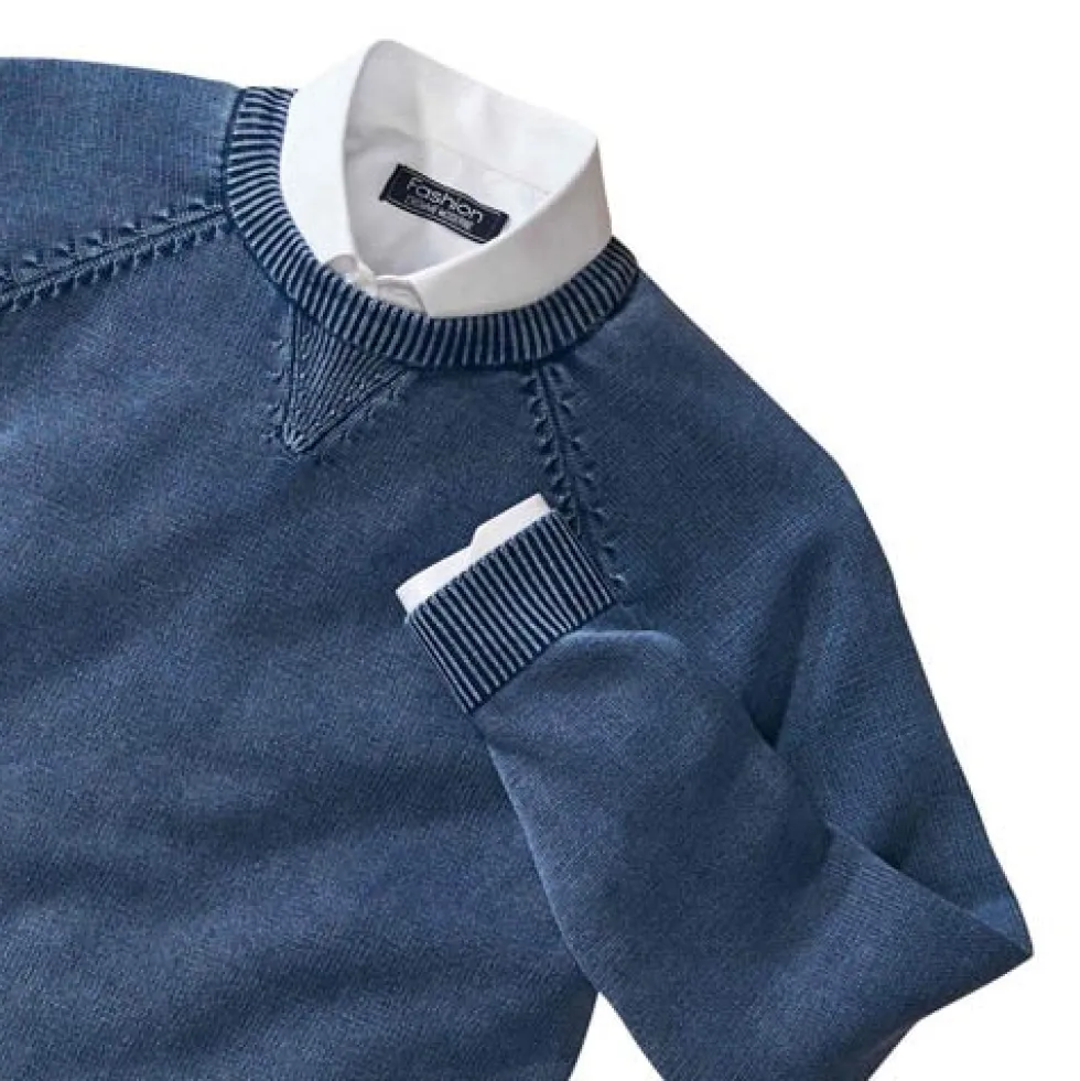 Pull denim style