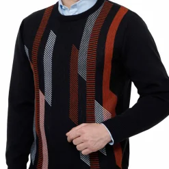 Pull jacquard amincissant - les 2