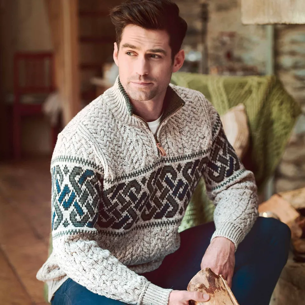 Pull jacquard Aran Crafts