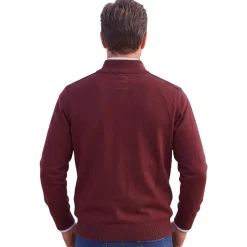 Pull jacquard intarsia