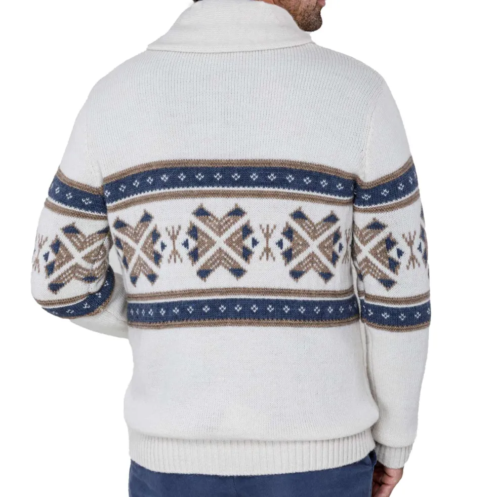Pull jacquard Island