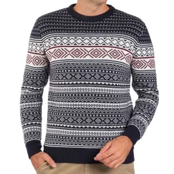 Pull jacquard «Noël arctic»