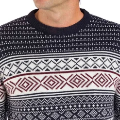 Pull jacquard «Noël arctic»