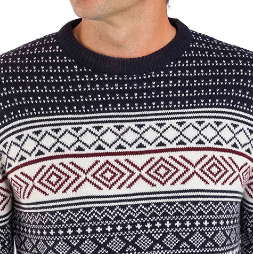 Pull jacquard «Noël arctic»