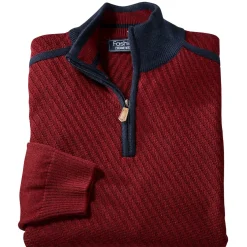 Pull Laine Col Montant