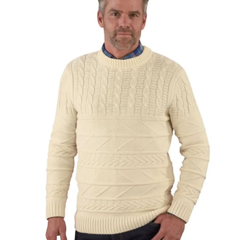 Pull laine vierge