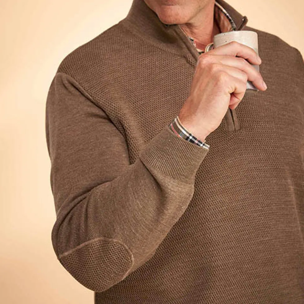 Pull maille caviar