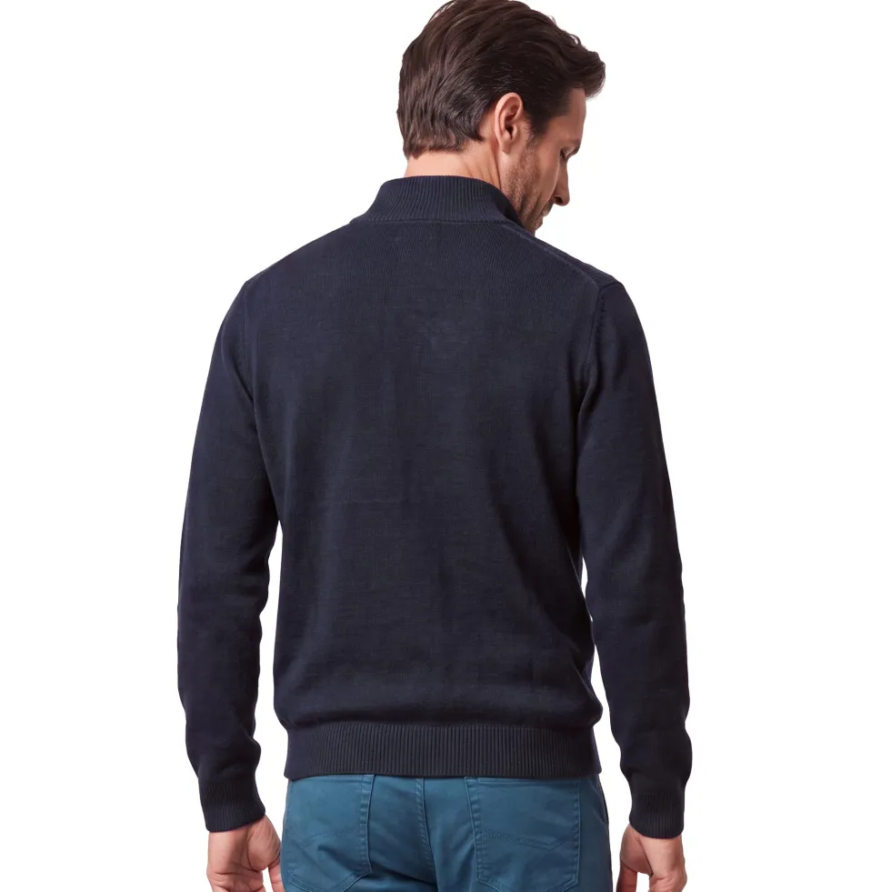 Pull maille torsades
