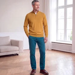 Pull maille torsades - les 2