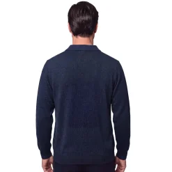 Pull-polo jacquard tradition