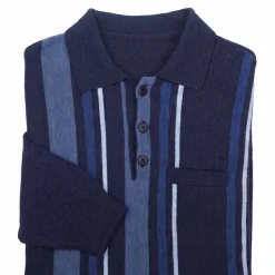 Pull-polo jacquard tradition