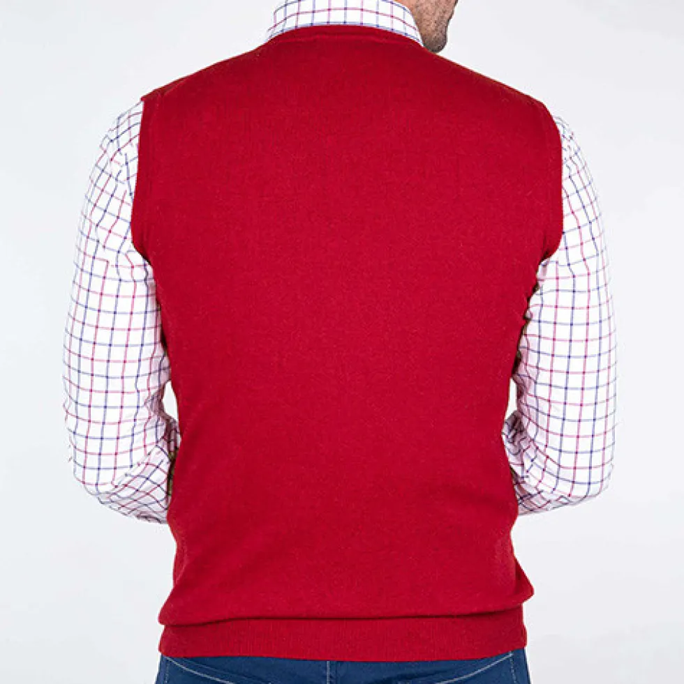 Pull sans manches Laine & Cachemire
