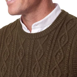 Pull sans manches torsades