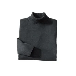 Pulls mérinos col cheminée - les 3