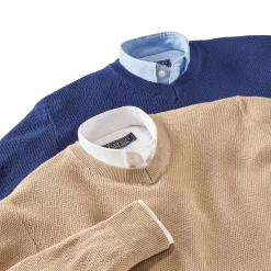 Pulls piqué de coton - les 2