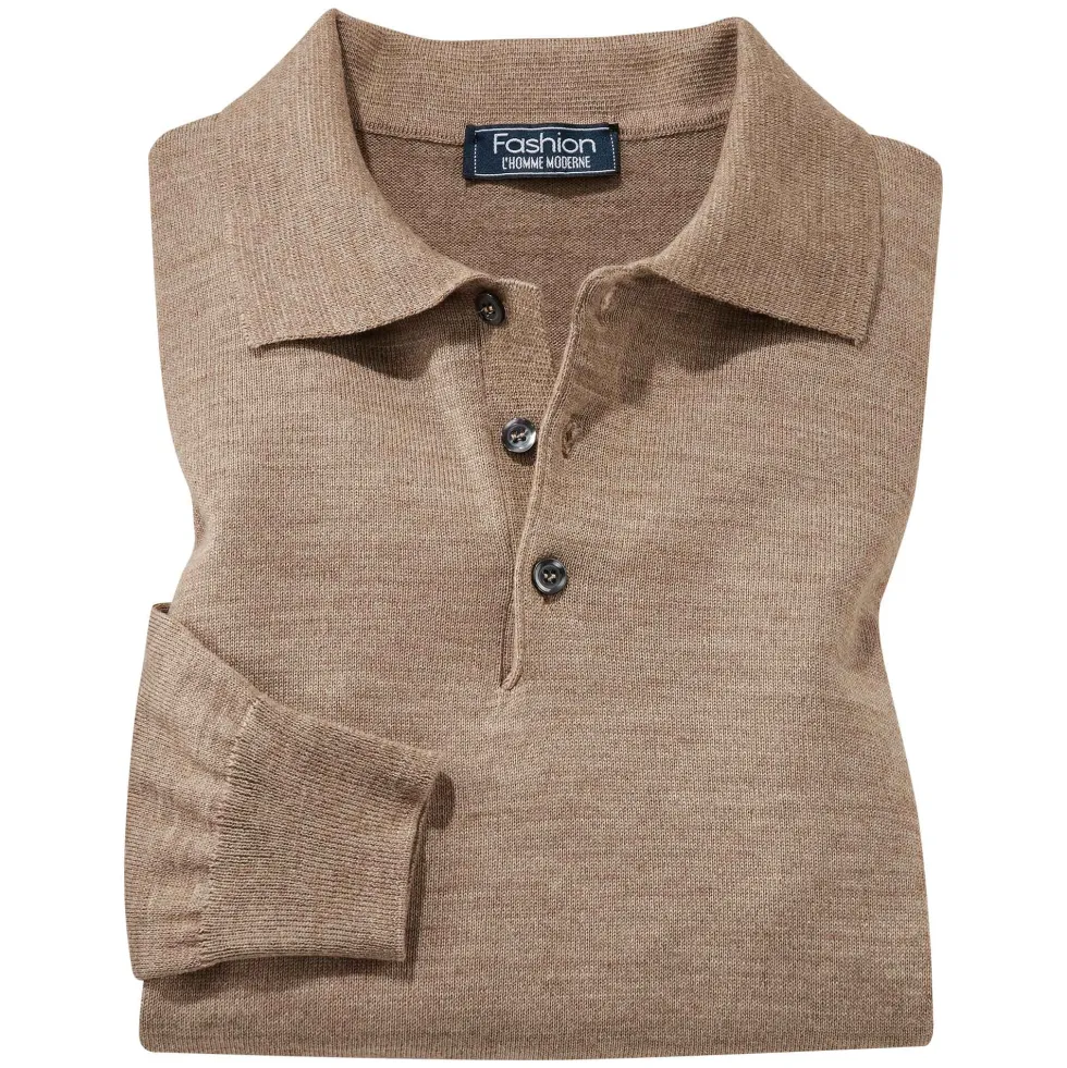 Pulls-polos mérinos - les 2
