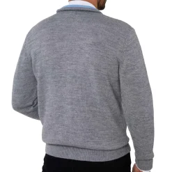 Pulls zippés laine - les 2