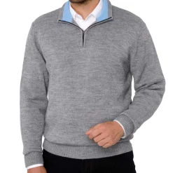 Pulls zippés laine - les 2