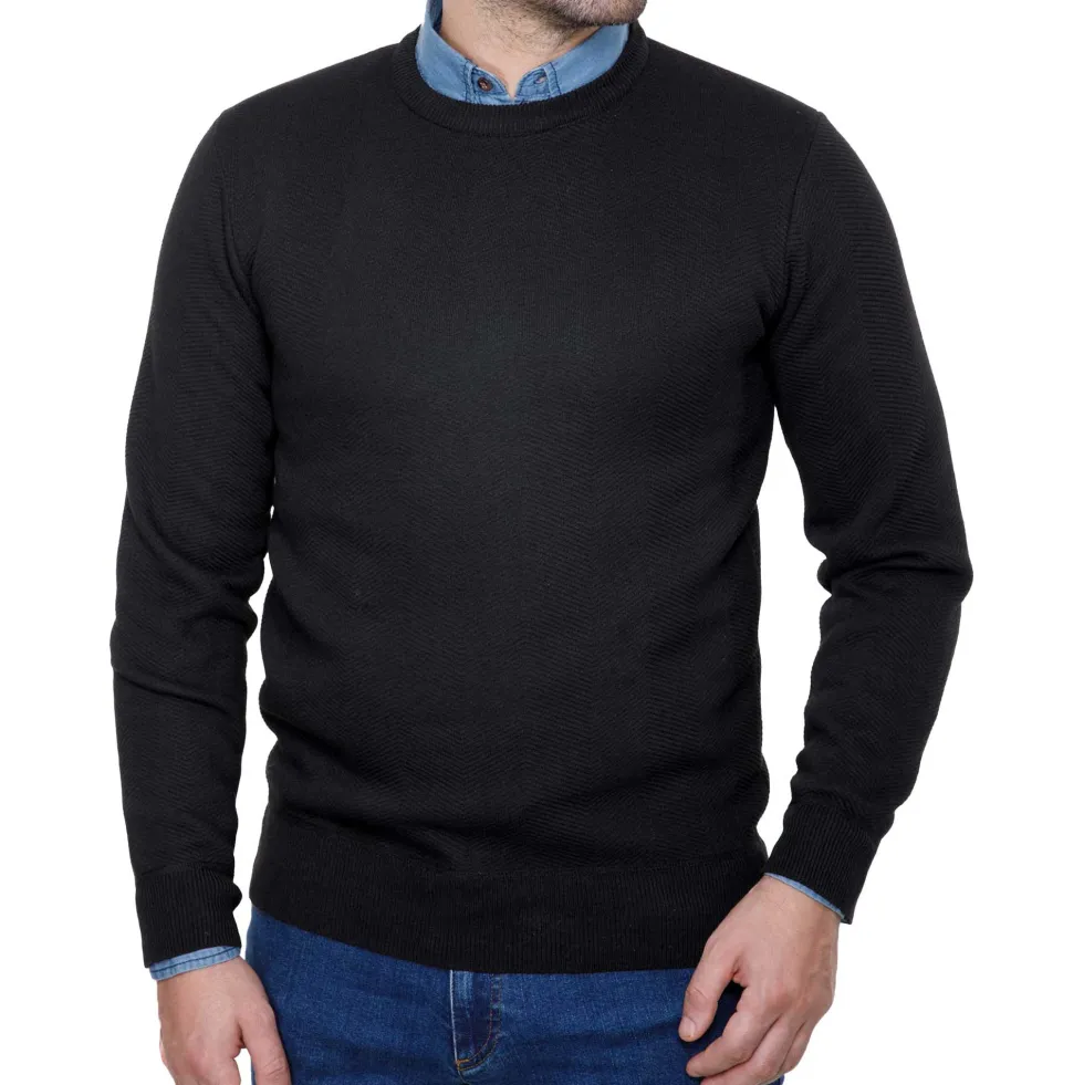 Pull thermique chevrons - les 2