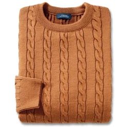 Pull torsades mérinos
