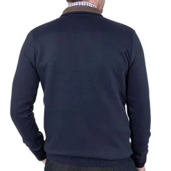 Pull zippé sport-chic