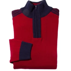 Pull zippé sporting